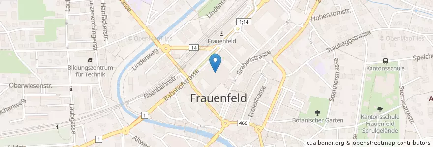 Mapa de ubicacion de ProntoPhot en Schweiz/Suisse/Svizzera/Svizra, Thurgau, Bezirk Frauenfeld, Frauenfeld.