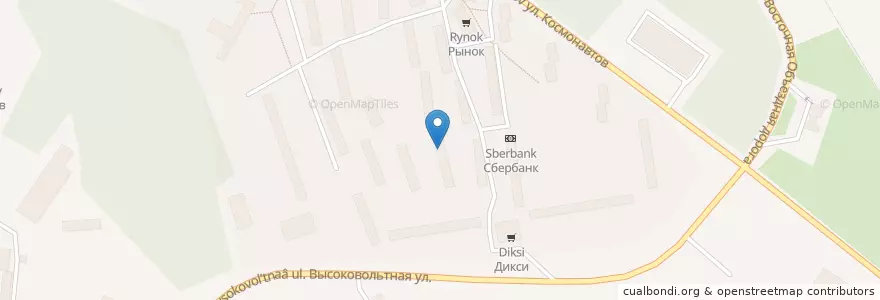 Mapa de ubicacion de 141802 en Rusia, Distrito Federal Central, Óblast De Moscú, Дмитровский Городской Округ.