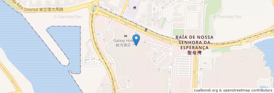 Mapa de ubicacion de McDonald's en China, Guangdong, Macau, Taipa, Zhuhai City, 嘉模堂區 Nossa Senhora Do Carmo, Coloane, Xiangzhou District, 聖方濟各堂區, Cotai Landfill Zone.