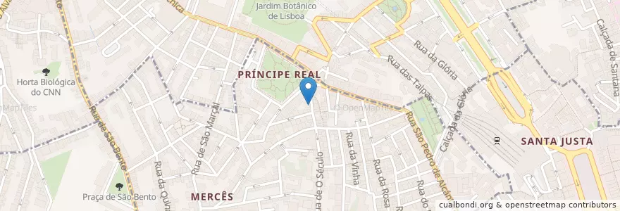 Mapa de ubicacion de Rua en Portugal, Área Metropolitana De Lisboa, Lisboa, Grande Lisboa, Lisboa, Misericórdia.