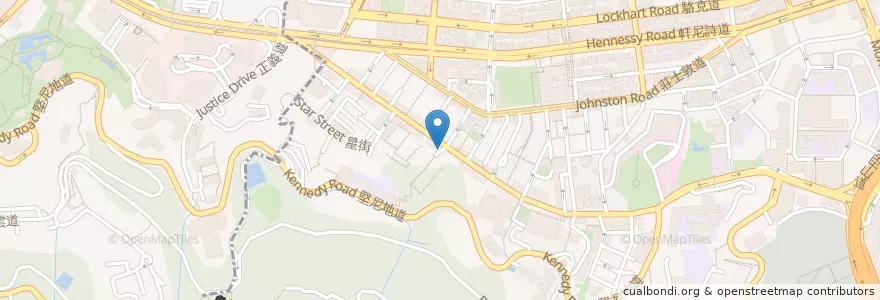 Mapa de ubicacion de 一幻 Ichigen en Китай, Гуандун, Гонконг, Гонконг, Новые Территории, 灣仔區 Wan Chai District.