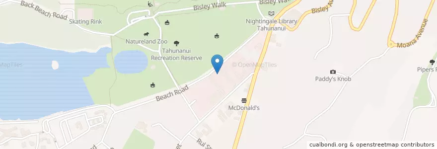 Mapa de ubicacion de The Shed en 뉴질랜드, Nelson.