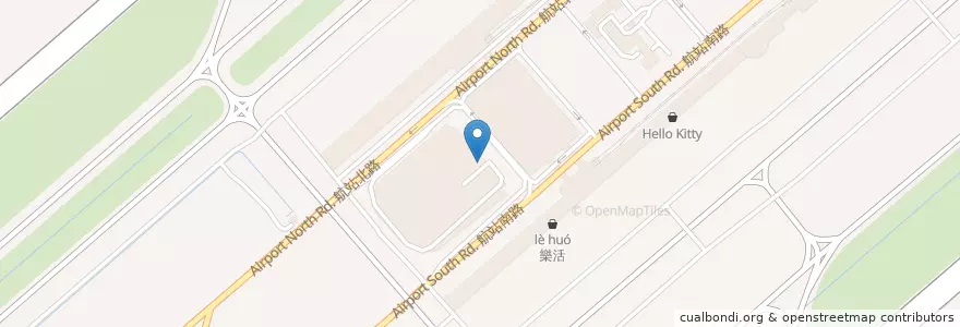 Mapa de ubicacion de 義美見學餐廳 en 臺灣, 桃園市, 大園區.