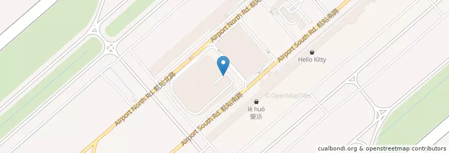 Mapa de ubicacion de 韓姜熙의小廚房 en 臺灣, 桃園市, 大園區.