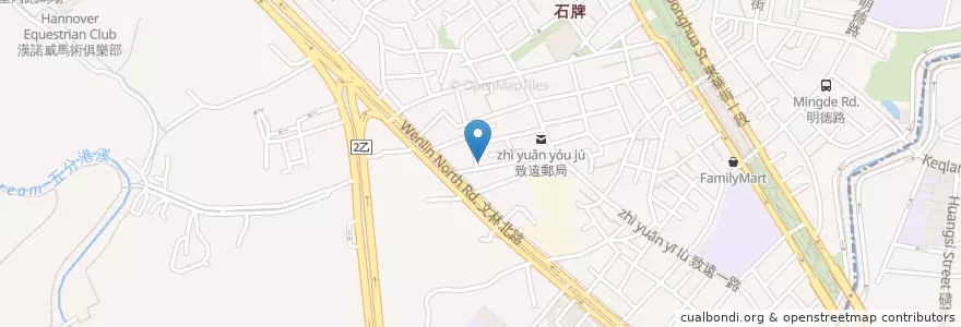 Mapa de ubicacion de 保新宮 en Taiwan, 新北市, Taipé, 北投區.