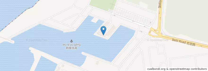 Mapa de ubicacion de 鹿港海鮮館 en 臺灣, 臺中市, 清水區.