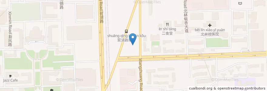 Mapa de ubicacion de 翀咖啡 en China, Beijing, Hebei, 海淀区.