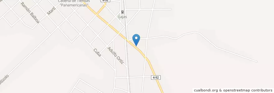 Mapa de ubicacion de Escuela: Toribio Lima en کوبا, Cienfuegos, Santa Isabel De Las Lajas.
