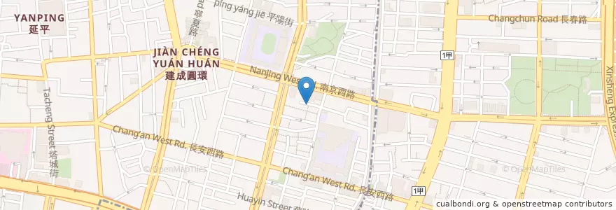 Mapa de ubicacion de 61Note en Taiwan, 新北市, Taipé, 大同區.