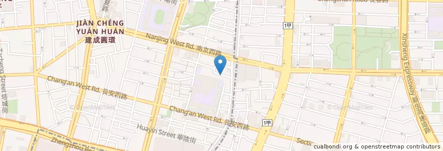 Mapa de ubicacion de 小料理 en Tayvan, 新北市, Taipei, 大同區.