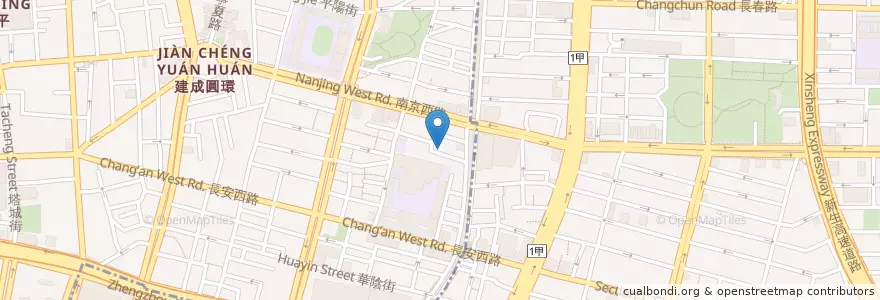 Mapa de ubicacion de 佛斯特旺餐酒館 en 臺灣, 新北市, 臺北市, 大同區.