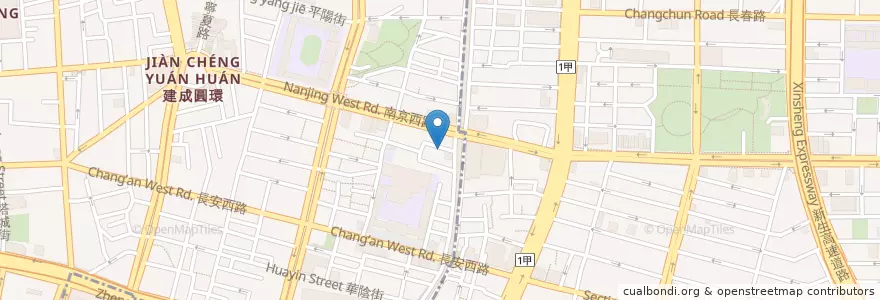 Mapa de ubicacion de 不二家和風平價餐坊 en Taiwan, 新北市, Taipei, 大同區.