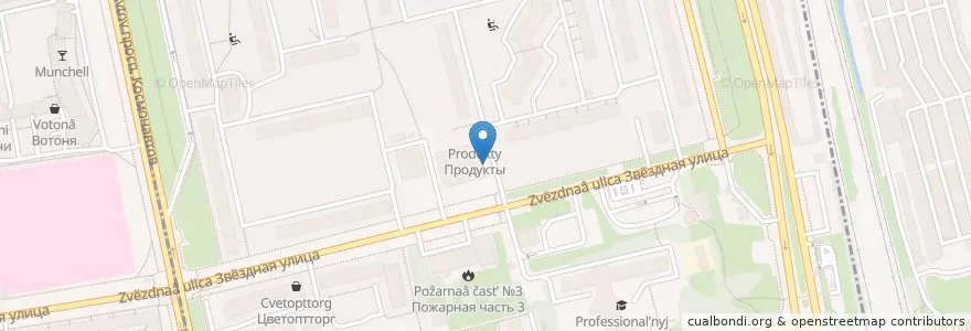 Mapa de ubicacion de Шаурма en Russie, District Fédéral Du Nord-Ouest, Oblast De Léningrad, Saint-Pétersbourg, Московский Район, Округ Гагаринское.