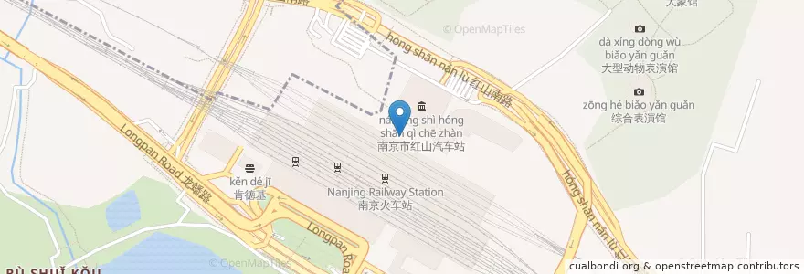 Mapa de ubicacion de McDonald's en Çin, Jiangsu, Nankin, 玄武区.