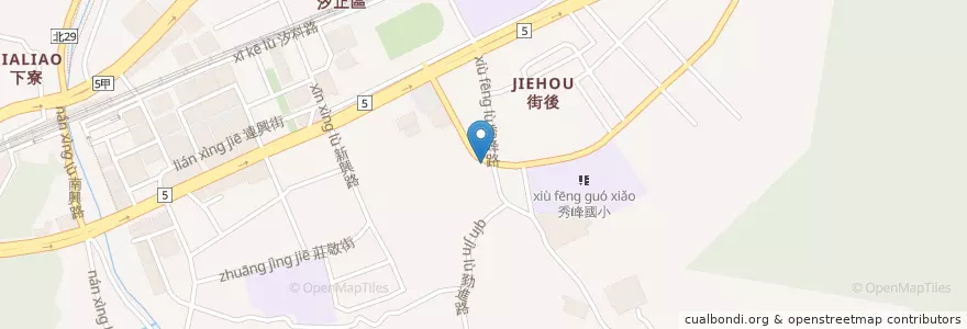 Mapa de ubicacion de 旺記燒臘 en 臺灣, 新北市, 汐止區.