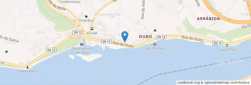 Mapa de ubicacion de Sensum en 葡萄牙, 北部大區, Área Metropolitana Do Porto, Porto, Porto, Lordelo Do Ouro E Massarelos.