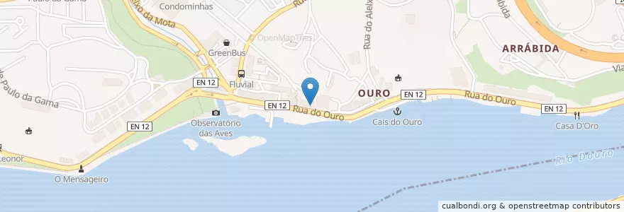 Mapa de ubicacion de Nhac! Nhac! en Portugal, Nord, Área Metropolitana Do Porto, Porto, Porto, Lordelo Do Ouro E Massarelos.