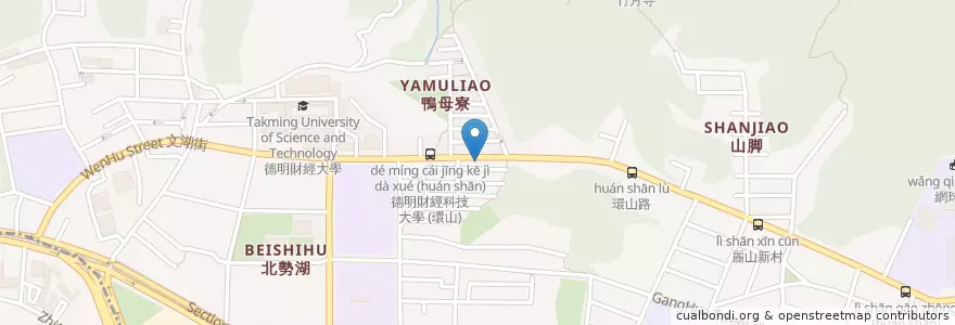 Mapa de ubicacion de Picador Sports Bar en 臺灣, 新北市, 臺北市, 內湖區.