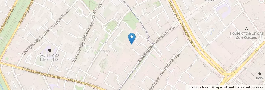 Mapa de ubicacion de ДентаВита en روسيا, Центральный Федеральный Округ, Москва, Центральный Административный Округ, Пресненский Район.