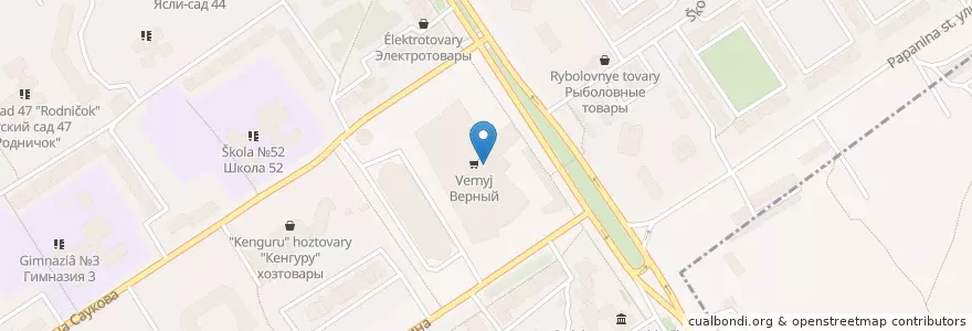 Mapa de ubicacion de ПиццаФабрика en Rusia, Distrito Federal Central, Óblast De Yaroslavl, Ярославский Район, Городской Округ Ярославль.