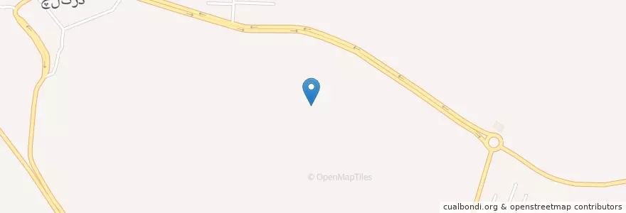 Mapa de ubicacion de چلگرد en ایران, استان چهارمحال و بختیاری, شهرستان کوهرنگ, بخش مرکزی, شوراب تنگزی, چلگرد.