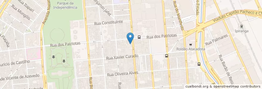 Mapa de ubicacion de Caixa Econômica Federal en Brasil, Región Sudeste, San Pablo, Região Geográfica Intermediária De São Paulo, Região Metropolitana De São Paulo, Região Imediata De São Paulo, San Pablo.