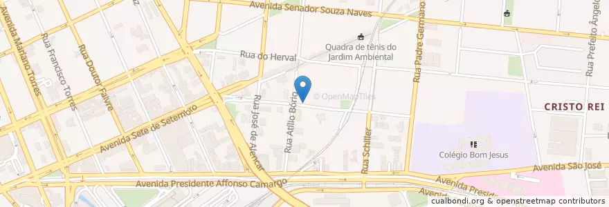 Mapa de ubicacion de Mara en 브라질, 남부지방, 파라나, Região Geográfica Intermediária De Curitiba, Região Metropolitana De Curitiba, Microrregião De Curitiba, 쿠리치바.