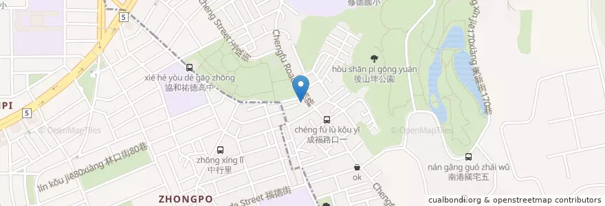 Mapa de ubicacion de 家裡共享時光 en Tayvan, 新北市, Taipei, 南港區.