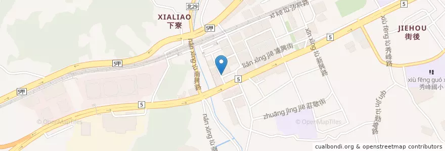 Mapa de ubicacion de 華姐麵店 en Taiwan, Neu-Taipeh, Xizhi.