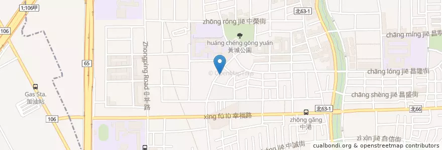 Mapa de ubicacion de 光頭佬麵線臭豆腐 en Tayvan, 新北市, 新莊區.