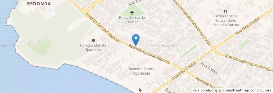 Mapa de ubicacion de Motel Champagne en Brazil, Jižní Region, Rio Grande Do Sul, Região Metropolitana De Porto Alegre, Região Geográfica Intermediária De Porto Alegre, Região Geográfica Imediata De Porto Alegre, Porto Alegre.