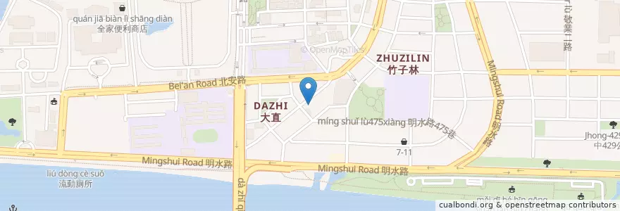 Mapa de ubicacion de CUCKOO's NEST en Taiwan, Neu-Taipeh, Taipeh, Zhongshan.