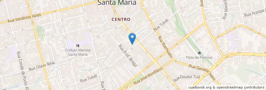 Mapa de ubicacion de Viccino en برزیل, منطقه جنوب برزیل, ریو گرانده جنوبی, Região Geográfica Intermediária De Santa Maria, Região Geográfica Imediata De Santa Maria, Santa Maria.