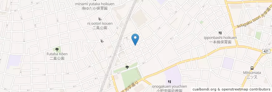 Mapa de ubicacion de さわやか信用金庫 en Japan, Tokyo, Shinagawa.