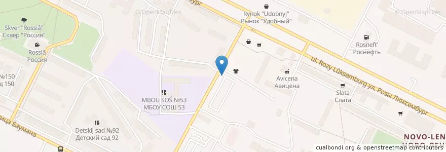Mapa de ubicacion de ГК №5 en Rusia, Сибирский Федеральный Округ, Иркутская Область, Городской Округ Иркутск.