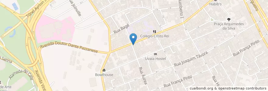 Mapa de ubicacion de Droga Raia en Бразилия, Юго-Восточный Регион, Сан-Паулу, Região Geográfica Intermediária De São Paulo, Região Metropolitana De São Paulo, Região Imediata De São Paulo, Сан-Паулу.