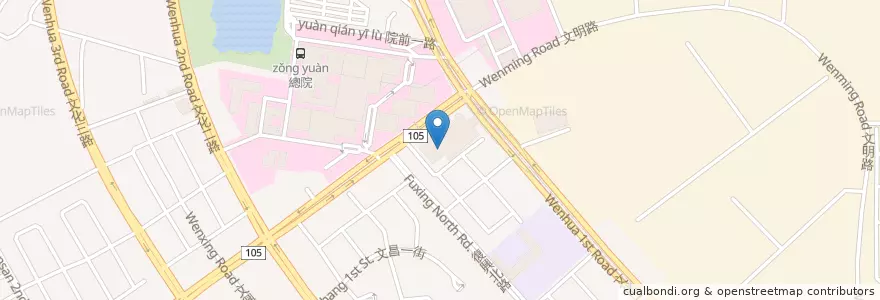 Mapa de ubicacion de 勝政豬排 en 臺灣, 桃園市.