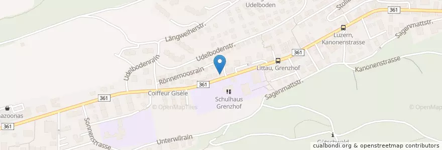 Mapa de ubicacion de gelateria du zii nino en 瑞士, Luzern, Luzern.
