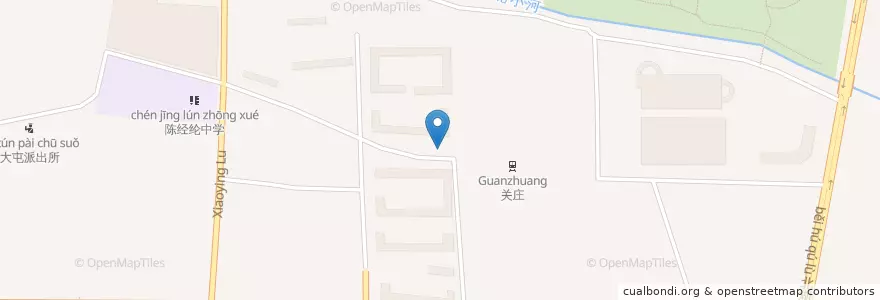 Mapa de ubicacion de 江汉紫菜包饭 en China, Peking, Hebei, 朝阳区 / Chaoyang.