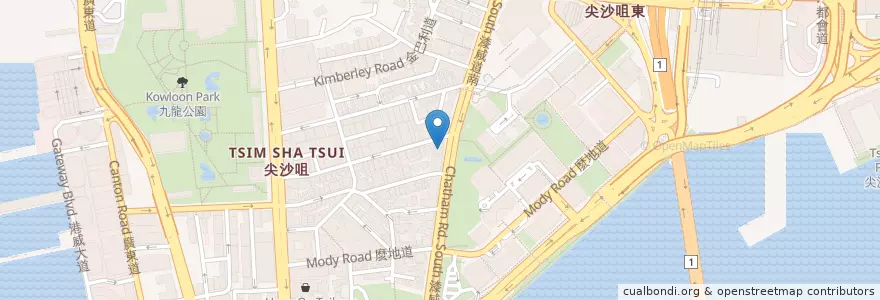 Mapa de ubicacion de 許氏兄弟 en China, Guangdong, Hong Kong, Kowloon, Wilayah Baru, 油尖旺區 Yau Tsim Mong District.