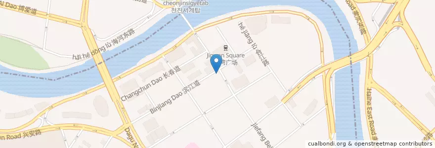 Mapa de ubicacion de 少县小吃 en 中国, 天津市, 河北省.