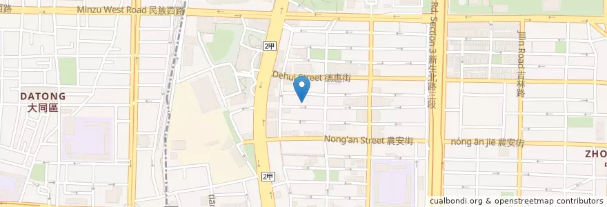 Mapa de ubicacion de 窩．鴿子 en 타이완, 신베이 시, 타이베이시.