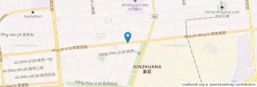 Mapa de ubicacion de 佳香味 en 台湾, 台湾省, 嘉義市, 嘉義県.