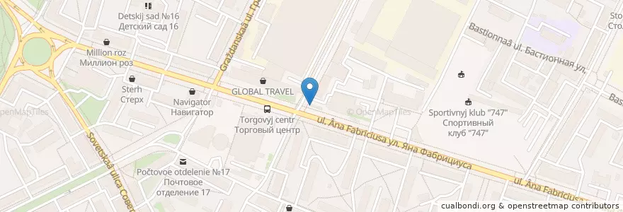 Mapa de ubicacion de Burger City en ロシア, 北西連邦管区, プスコフ州, Псковский Район, Городской Округ Псков.