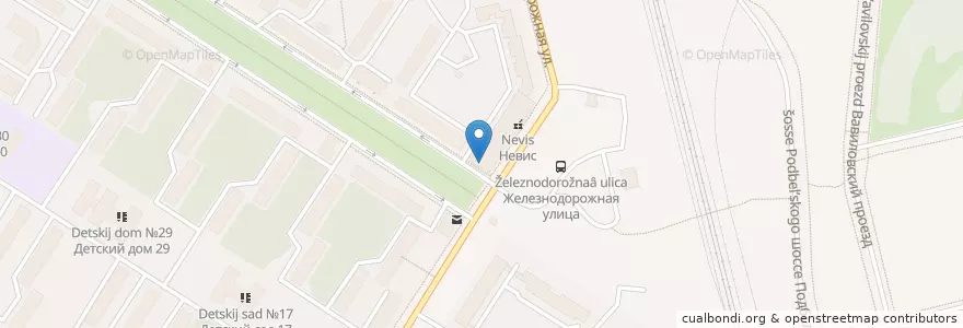 Mapa de ubicacion de Сластена en ロシア, 北西連邦管区, レニングラード州, サンクト ペテルブルク, Пушкинский Район, Пушкин.
