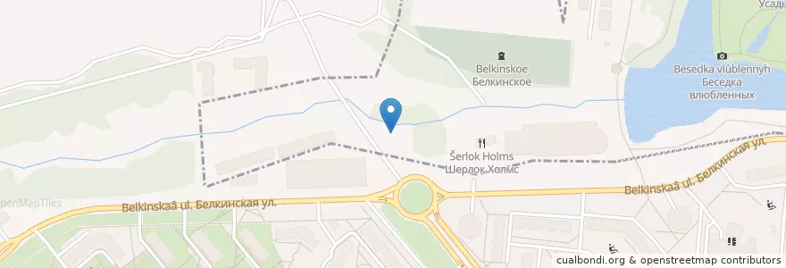 Mapa de ubicacion de Медсити en Russia, Distretto Federale Centrale, Калужская Область, Городской Округ Обнинск.