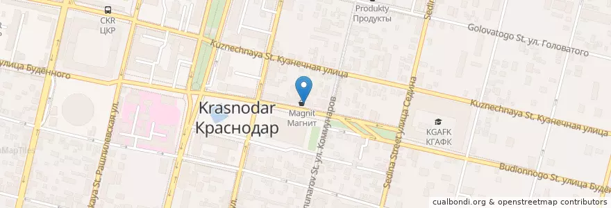 Mapa de ubicacion de Печка en Russland, Föderationskreis Südrussland, Region Krasnodar, Городской Округ Краснодар.