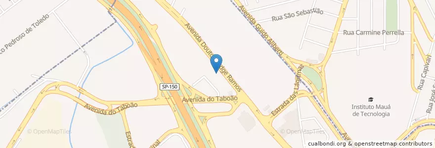 Mapa de ubicacion de Motel Trevo en Brasilien, Südosten, São Paulo, Região Geográfica Intermediária De São Paulo, Região Metropolitana De São Paulo, Região Imediata De São Paulo, São Bernardo Do Campo.