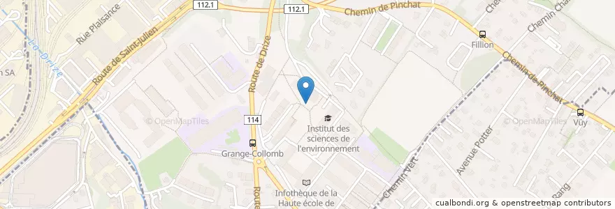 Mapa de ubicacion de MyData Geneva en Suisse, Genève, Genève, Carouge (Ge).