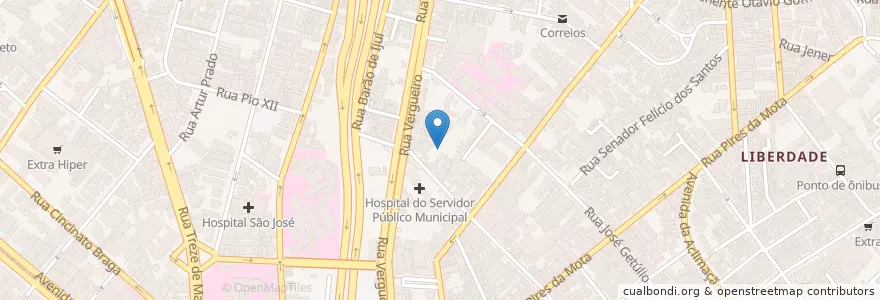 Mapa de ubicacion de Centro Médico Castro Alves en Brazilië, Regio Zuidoost, São Paulo, Região Geográfica Intermediária De São Paulo, Região Metropolitana De São Paulo, Região Imediata De São Paulo, São Paulo.